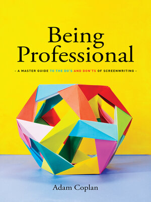 cover image of Being Professional